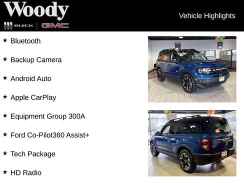 Used 2024 Ford Bronco Sport Outer Banks w/ Tech Package AWD/4WD image 3