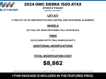 Used 2024 GMC Sierra 1500 AT4X