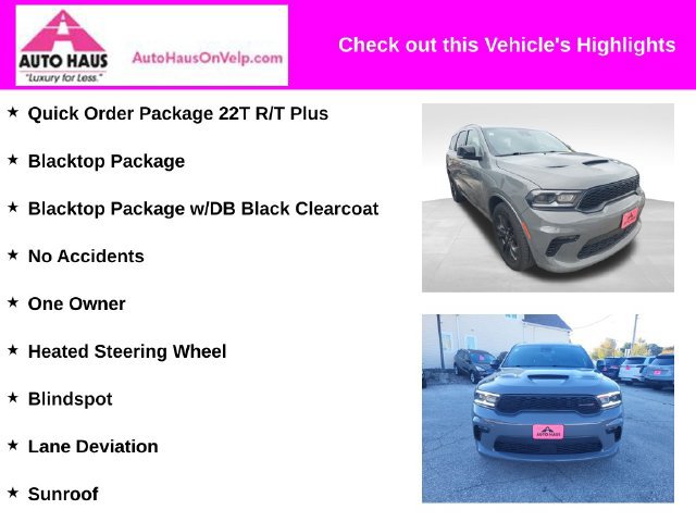 Used 2023 Dodge Durango R/T w/ Blacktop Package AWD/4WD image 3