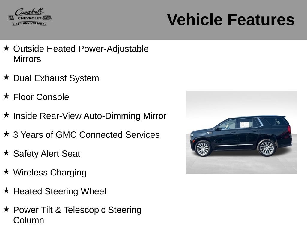 Used 2022 GMC Yukon Denali AWD/4WD image 31
