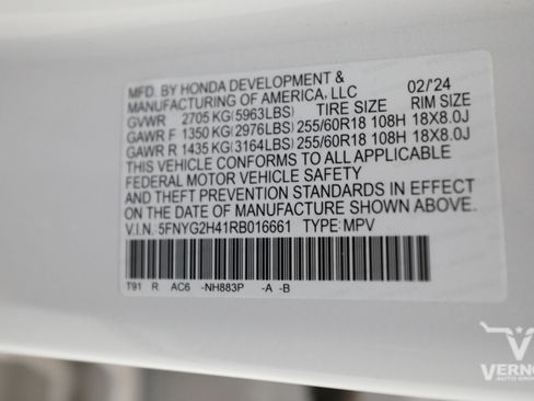 Used 2024 Honda Pilot EX-L image 12