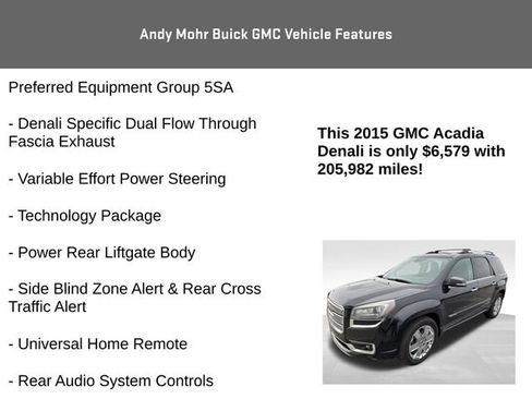 Used 2015 GMC Acadia Denali FWD image 15
