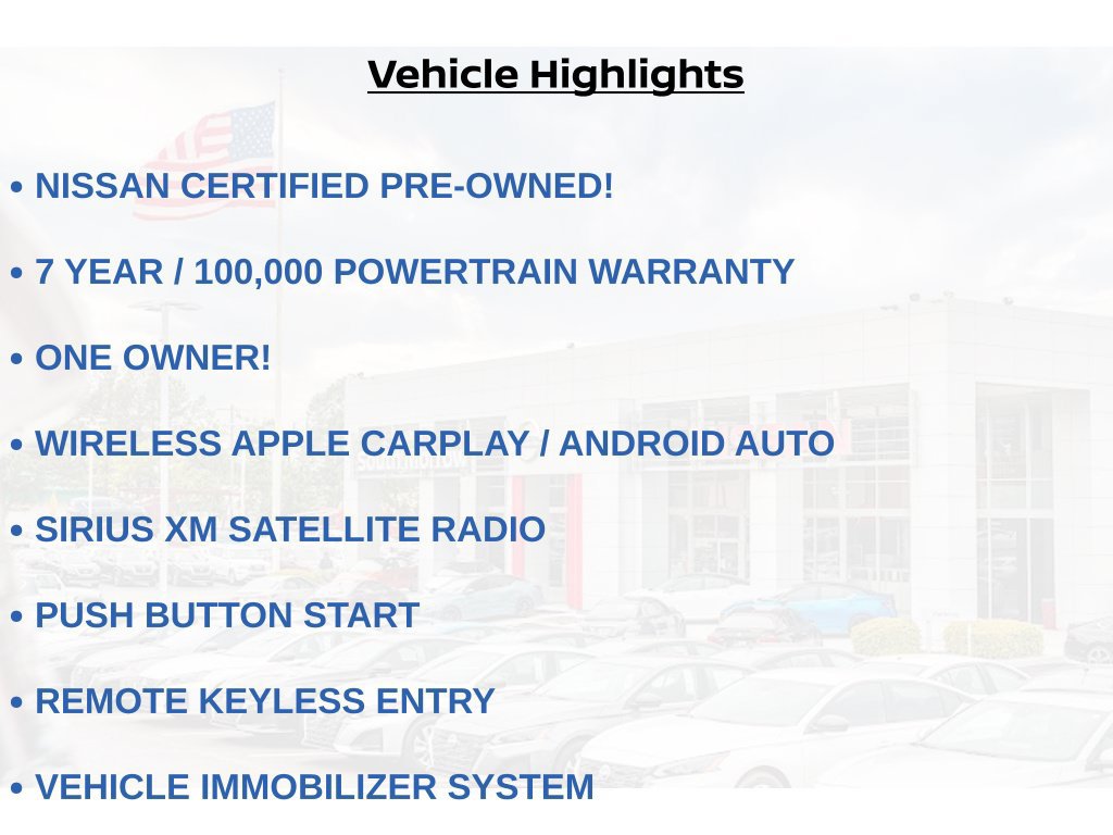 Certified 2025 Nissan Kicks SV FWD image 11