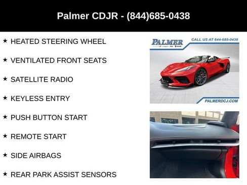 Used 2021 Chevrolet Corvette Stingray Premium Conv w/ Z51 Performance Package RWD image 12