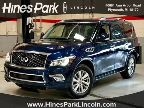 Used 2017 INFINITI QX80 4WD w/ Driver Assistance Package image 1