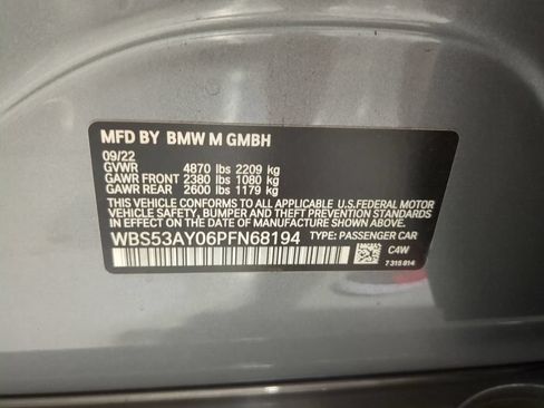 Used 2023 BMW M3 w/ Executive Package RWD image 16