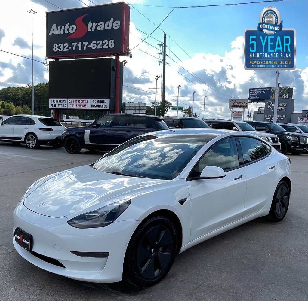 Used 2021 Tesla Model 3 Long Range AWD/4WD image 1