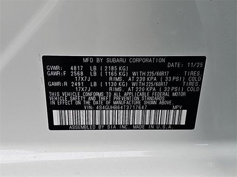 New 2026 Subaru Crosstrek 2.5i image 20