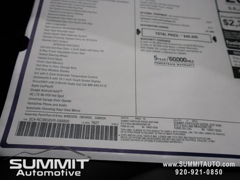 New 2027 Chrysler Pacifica Select AWD/4WD image 42