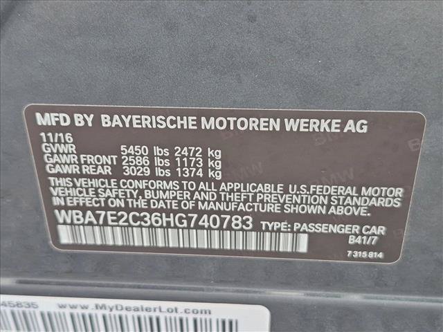 Used 2017 BMW 740i RWD image 27