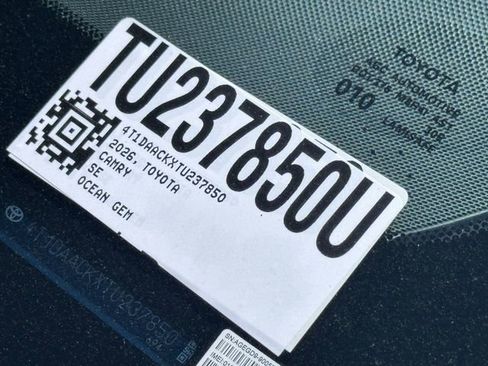 Used 2026 Toyota Camry SE w/ Convenience Package FWD image 31