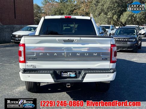 Used 2022 Ford F150 Platinum w/ Equipment Group 701A High image 4
