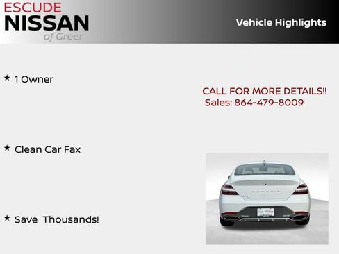 Used 2025 Genesis G70 2.5T image 5