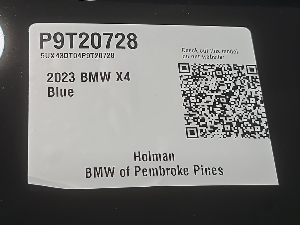 Certified 2023 BMW X4 M40i AWD/4WD image 28