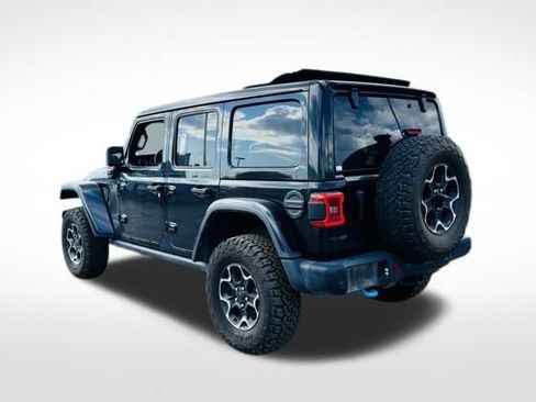 Used 2021 Jeep Wrangler Unlimited Rubicon 4xe w/ Steel Bumper Group image 5