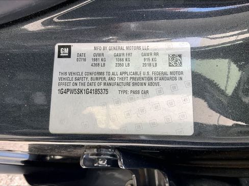 Used 2016 Buick Verano Sport Touring FWD image 19