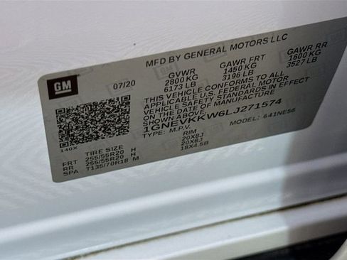 Used 2020 Chevrolet Traverse Premier image 37