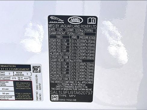 New 2026 Land Rover Range Rover Sport Dynamic SE image 13