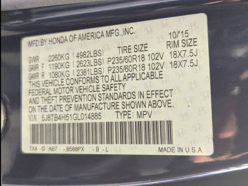 Used 2016 Acura RDX AWD w/ Technology Package image 60