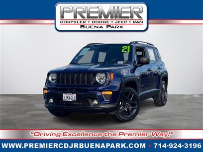 Certified 2021 Jeep Renegade Latitude