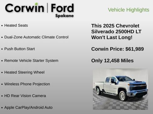 Used 2025 Chevrolet Silverado 2500 LT image 6
