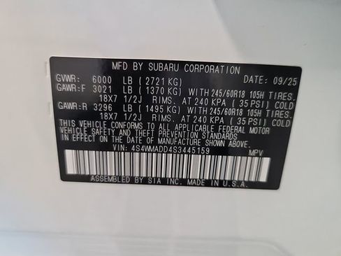 Certified 2025 Subaru Ascent Premium image 30