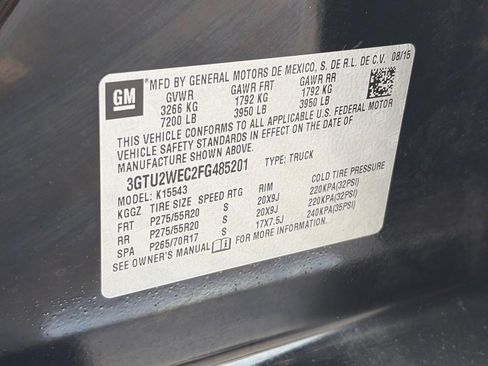 Used 2015 GMC Sierra 1500 Denali AWD/4WD image 24