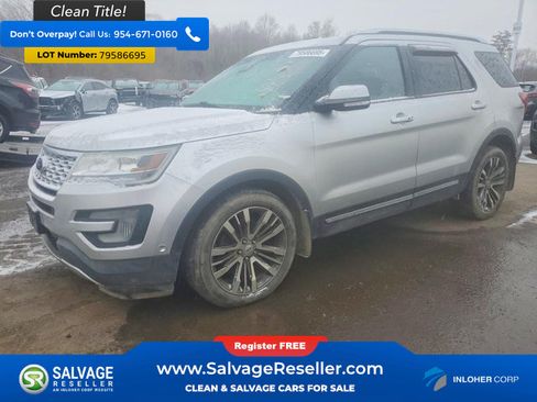 Used 2017 Ford Explorer Platinum AWD/4WD image 1