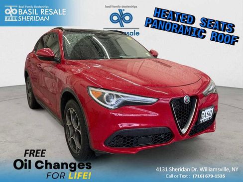 Used 2022 Alfa Romeo Stelvio Ti w/ Active Assist Plus Package image 1