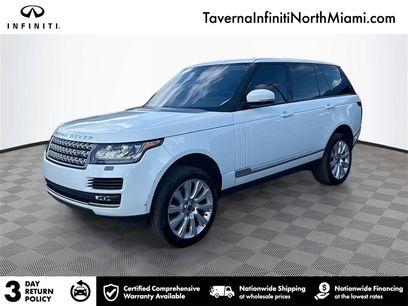 Used 2017 Land Rover Range Rover Supercharged