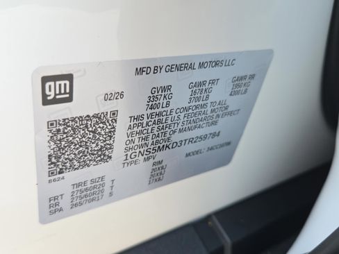 New 2026 Chevrolet Tahoe LS w/ LPO, Dark Essentials Package image 26