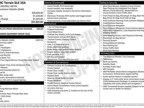 Used 2022 GMC Terrain SLE FWD image 7