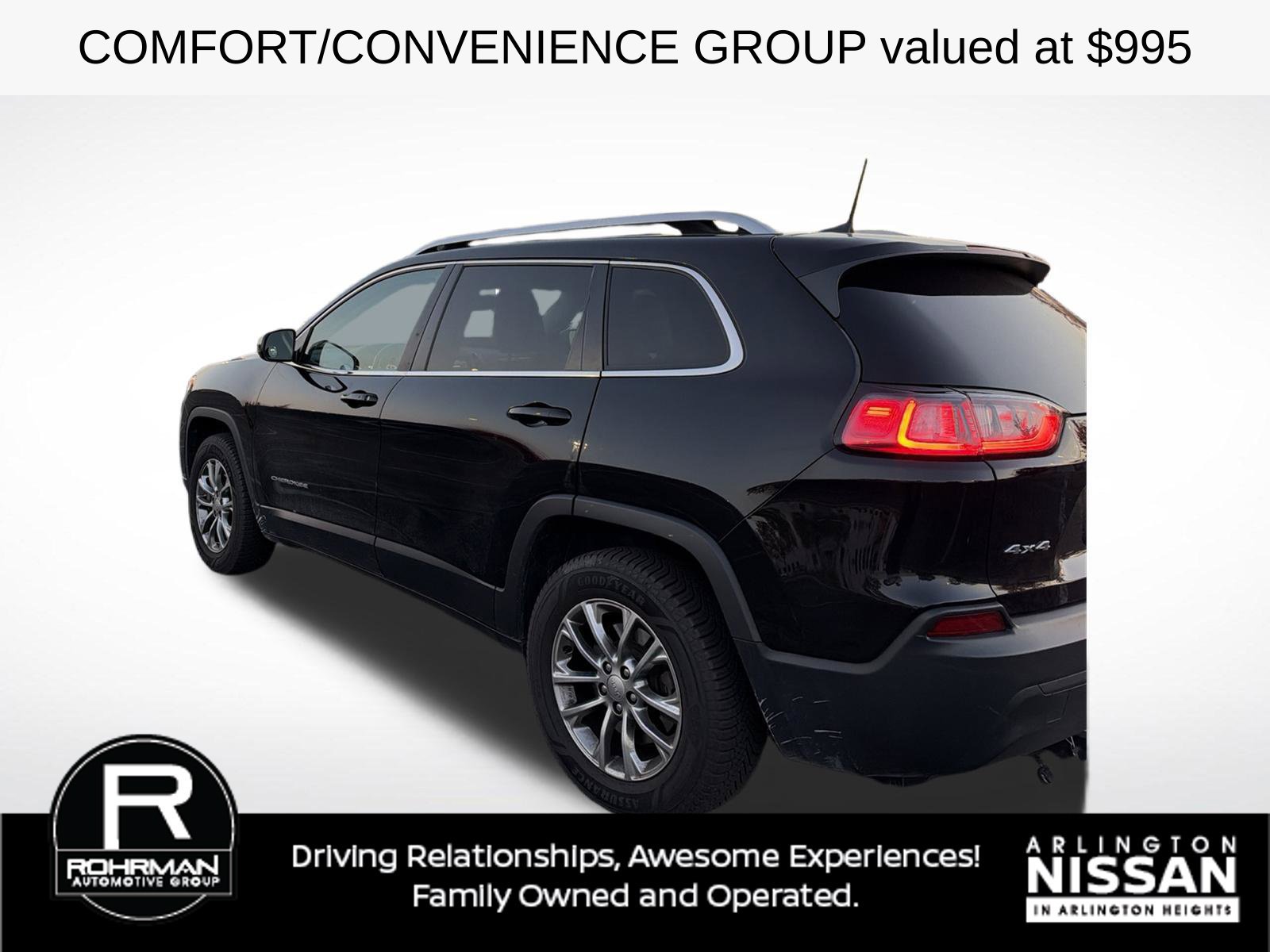 Used 2019 Jeep Cherokee Latitude Plus w/ Comfort/Convenience Group AWD/4WD image 3
