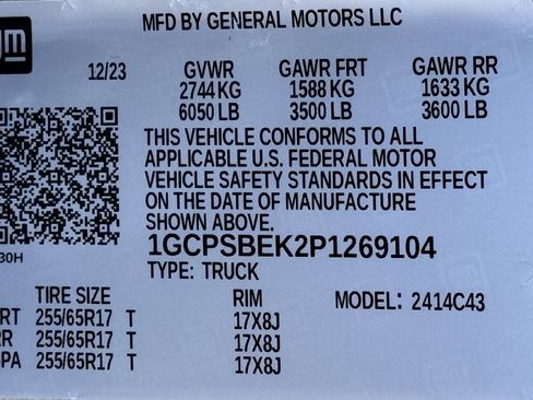 Used 2023 Chevrolet Colorado W/T w/ WT Convenience Package II image 49