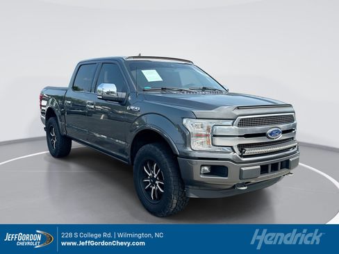 Used 2018 Ford F150 Platinum w/ Equipment Group 701A Luxury AWD/4WD image 1