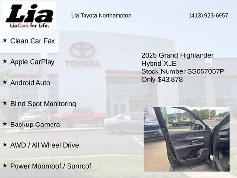 Used 2025 Toyota Grand Highlander AWD Hybrid image 7