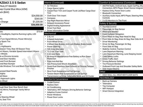 New 2026 MAZDA MAZDA3 s image 22