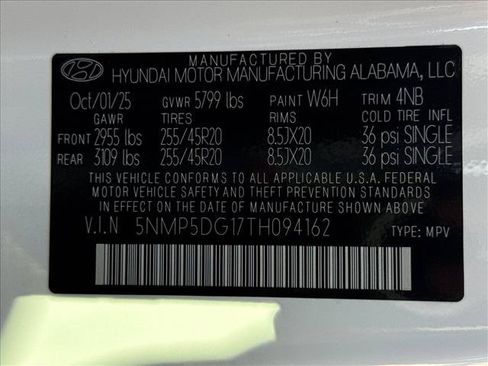 New 2026 Hyundai Santa Fe Calligraphy AWD/4WD image 20