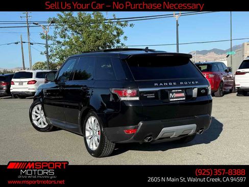 Used 2016 Land Rover Range Rover Sport Supercharged AWD/4WD image 7
