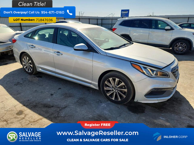 Used 2015 Hyundai Sonata Sport w/ Option Group 04 FWD image 5