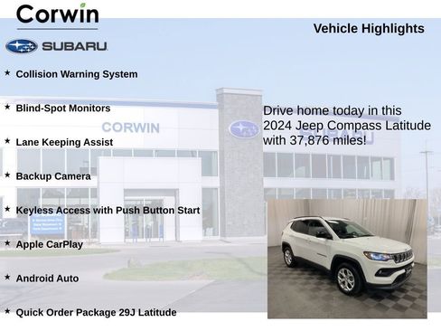 Used 2024 Jeep Compass Latitude image 6