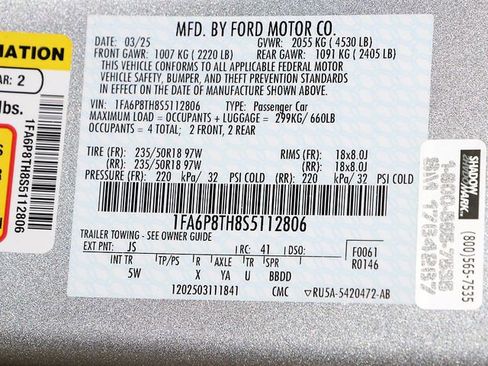 Used 2025 Ford Mustang Premium RWD image 35