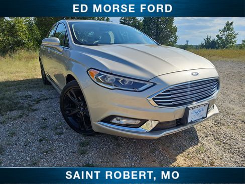 Used 2017 Ford Fusion Titanium FWD image 1