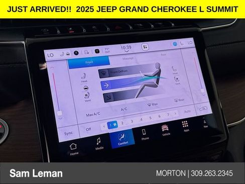 New 2025 Jeep Grand Cherokee L Summit w/ Luxury Tech Group V image 20