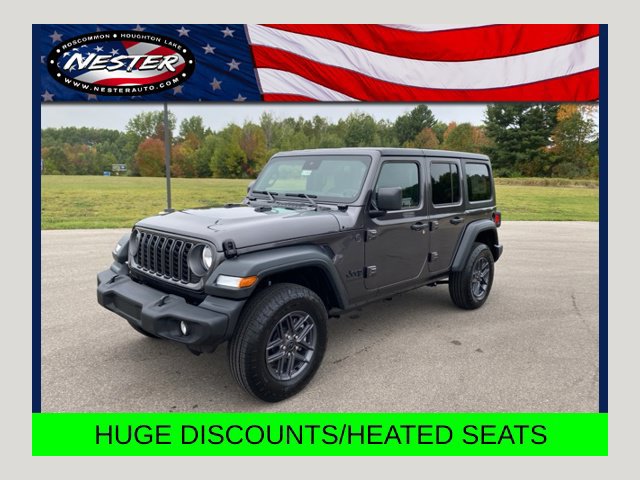 New 2025 Jeep Wrangler Unlimited Sport AWD/4WD 360° Tour