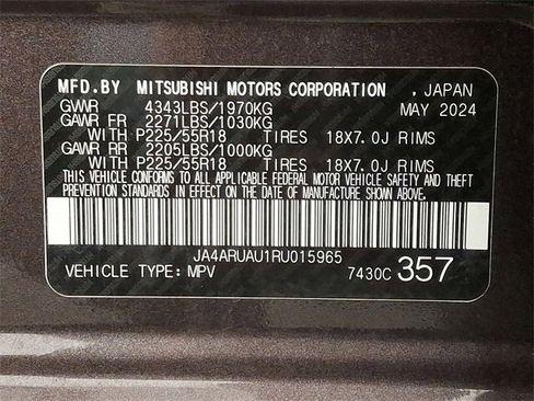 Used 2024 Mitsubishi Outlander Sport LE image 25