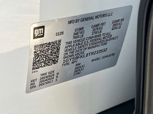 New 2026 Cadillac Escalade Sport w/ Touring Package image 18