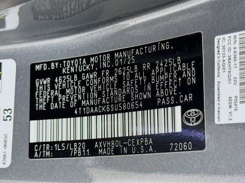 Certified 2025 Toyota Camry XSE image 31