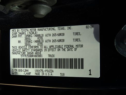 Used 2024 Toyota Tundra 1794 Edition image 32