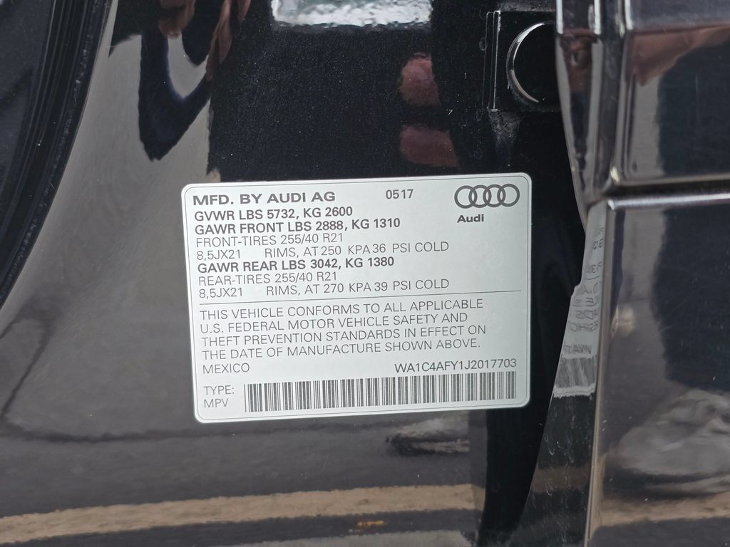 Used 2018 Audi SQ5 Prestige w/ Prestige Package AWD/4WD image 40